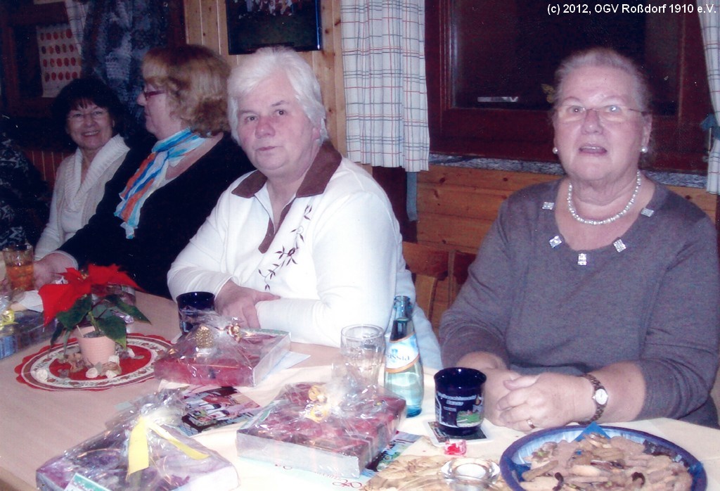 OGV-Frauenstammtisch - Adventfeier 2012